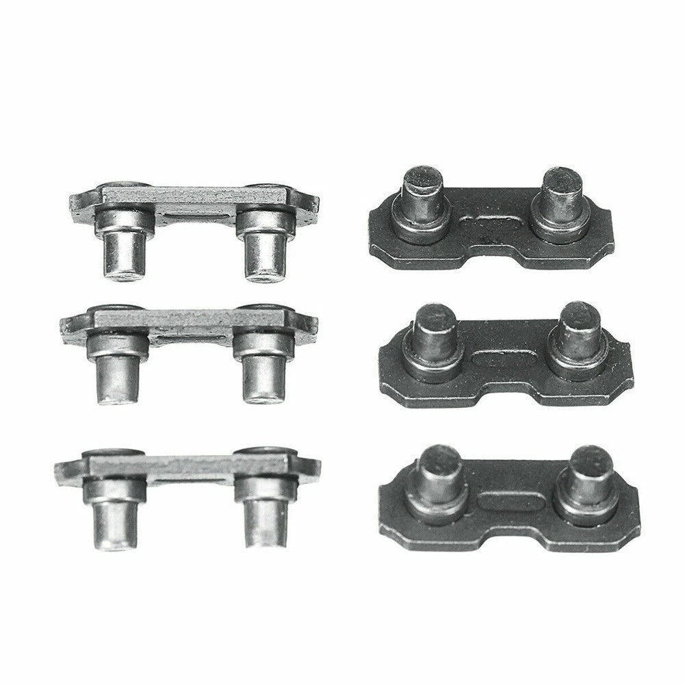Chainsaw Chain Joiner Links for Outdoor Connectors (Black)