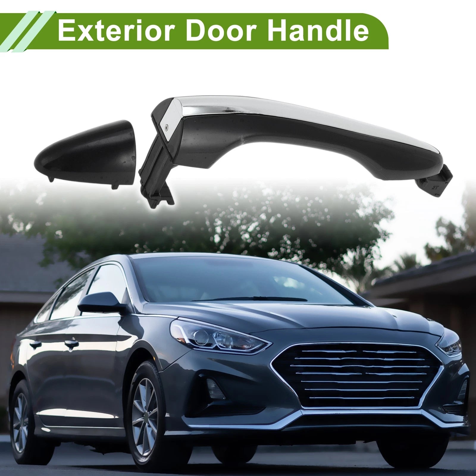 Exterior Door Handle Replacement for Hyundai Kona (2018–2024)