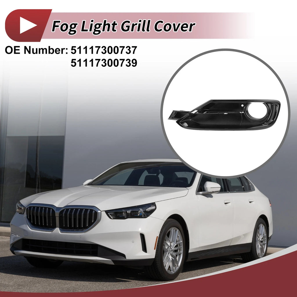 Car Front Left Fog Light Grill Replacement for BMW 320i (2012–2015)