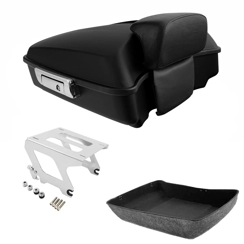 Matte Chopped Trunk Backrest for Harley Low Rider ST (2018–2025)