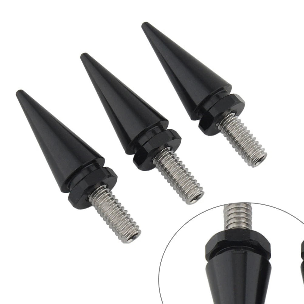 6mm Black Windscreen Screws for Harley Electra Glide (1996–2013)
