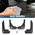Front and Rear Side Mud Flaps Splash Guards for Chevrolet Trax (2019–2020)