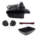 LED Backrest Rack Speakers for Harley Touring (2014–2026)