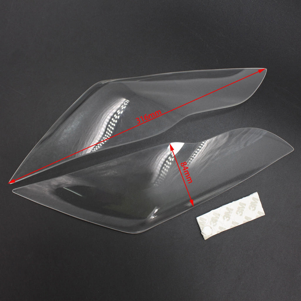 Front Headlight Lens Guard Protector for Kawasaki ZX-10R (2011–2015)
