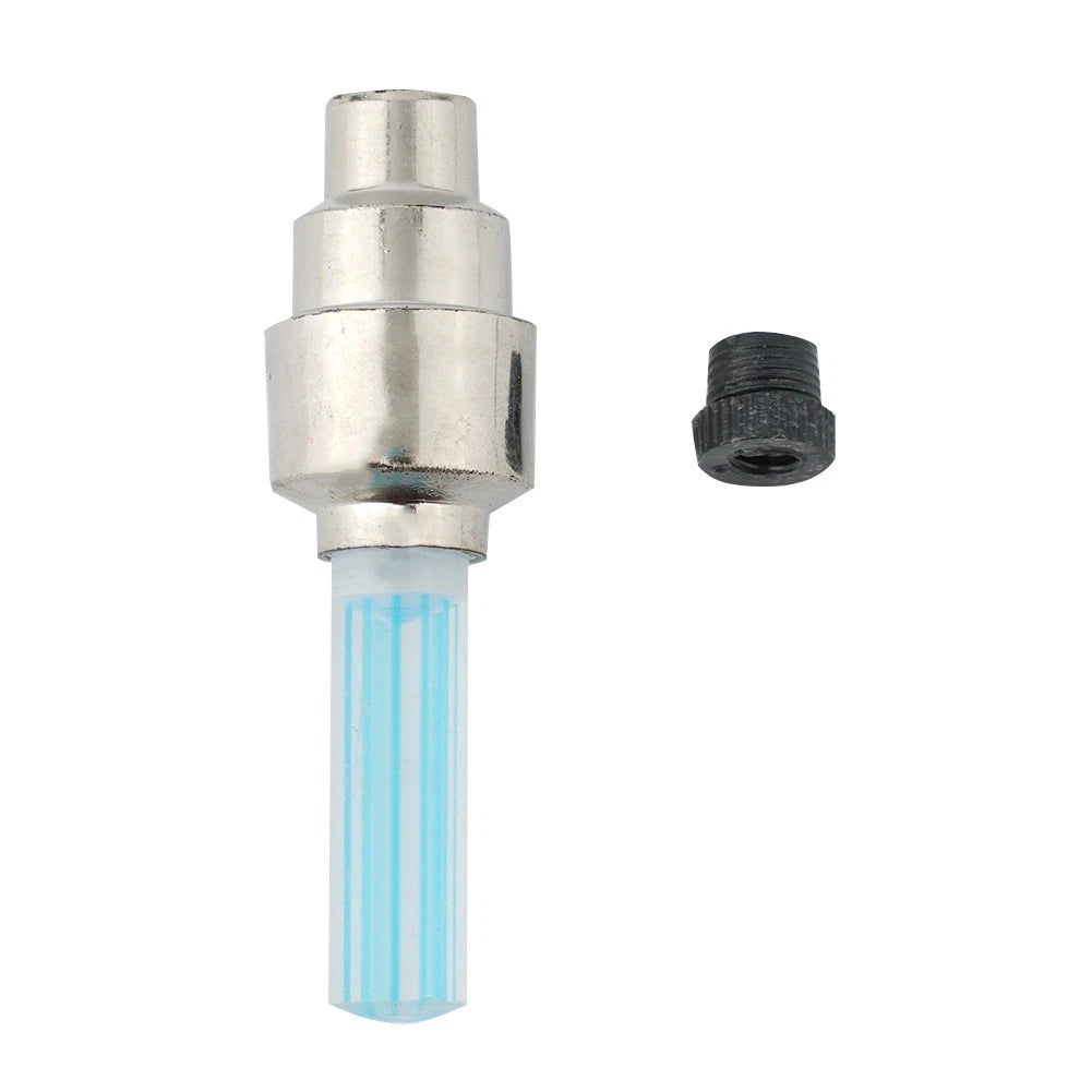 LED Valve Stem Dust Caps for Bike/Bicycle/Car/Motorcycle (Universal)