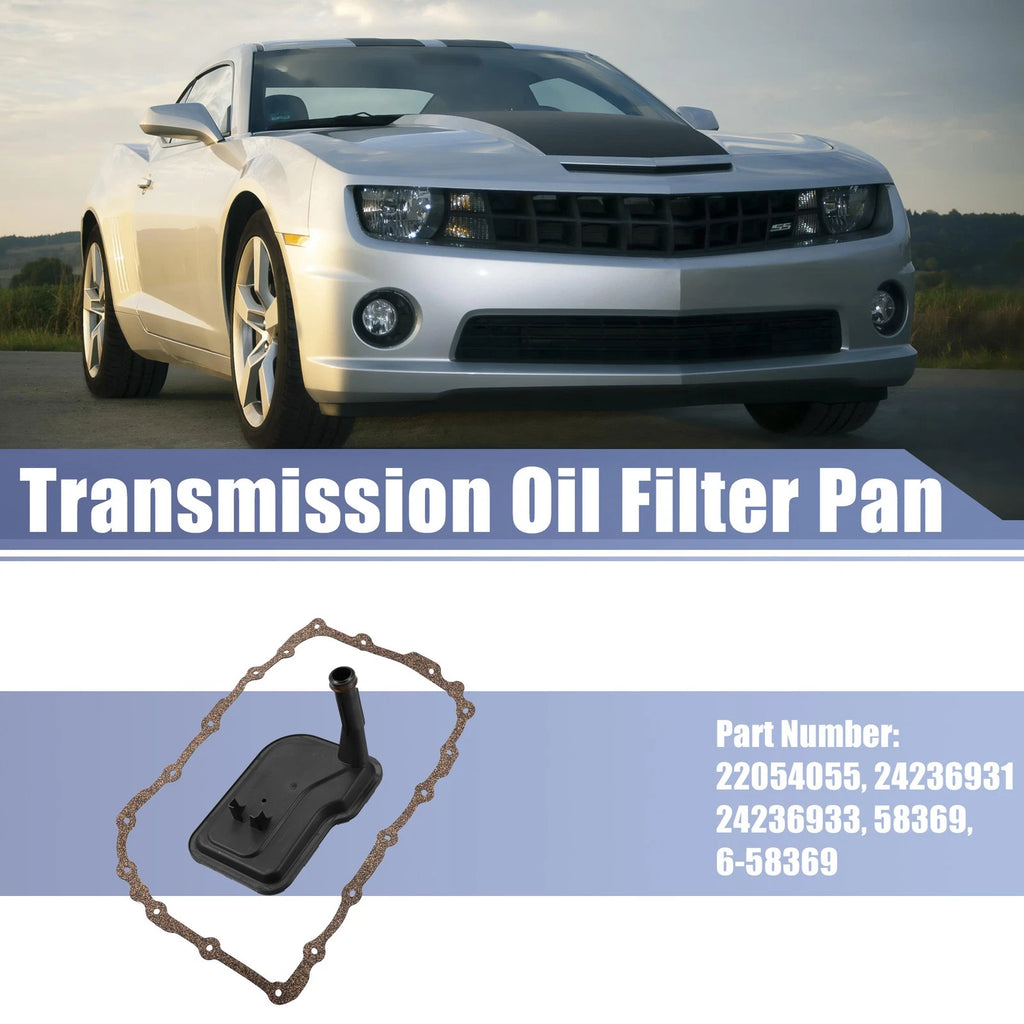 Transmission Filter Oil Pan Gasket Set for Chevrolet 6L80 (2010–2015)