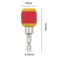 14 Inch Keyless Drill Bit Chuck Adapter with Hex Shank for Power Drills