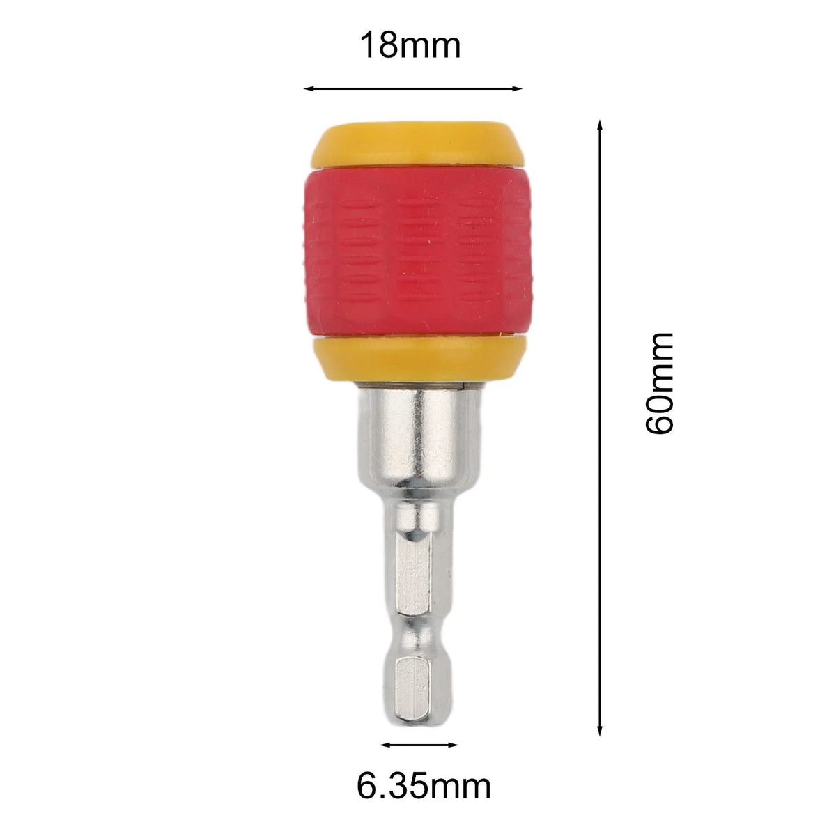 14 Inch Keyless Drill Bit Chuck Adapter with Hex Shank for Power Drills