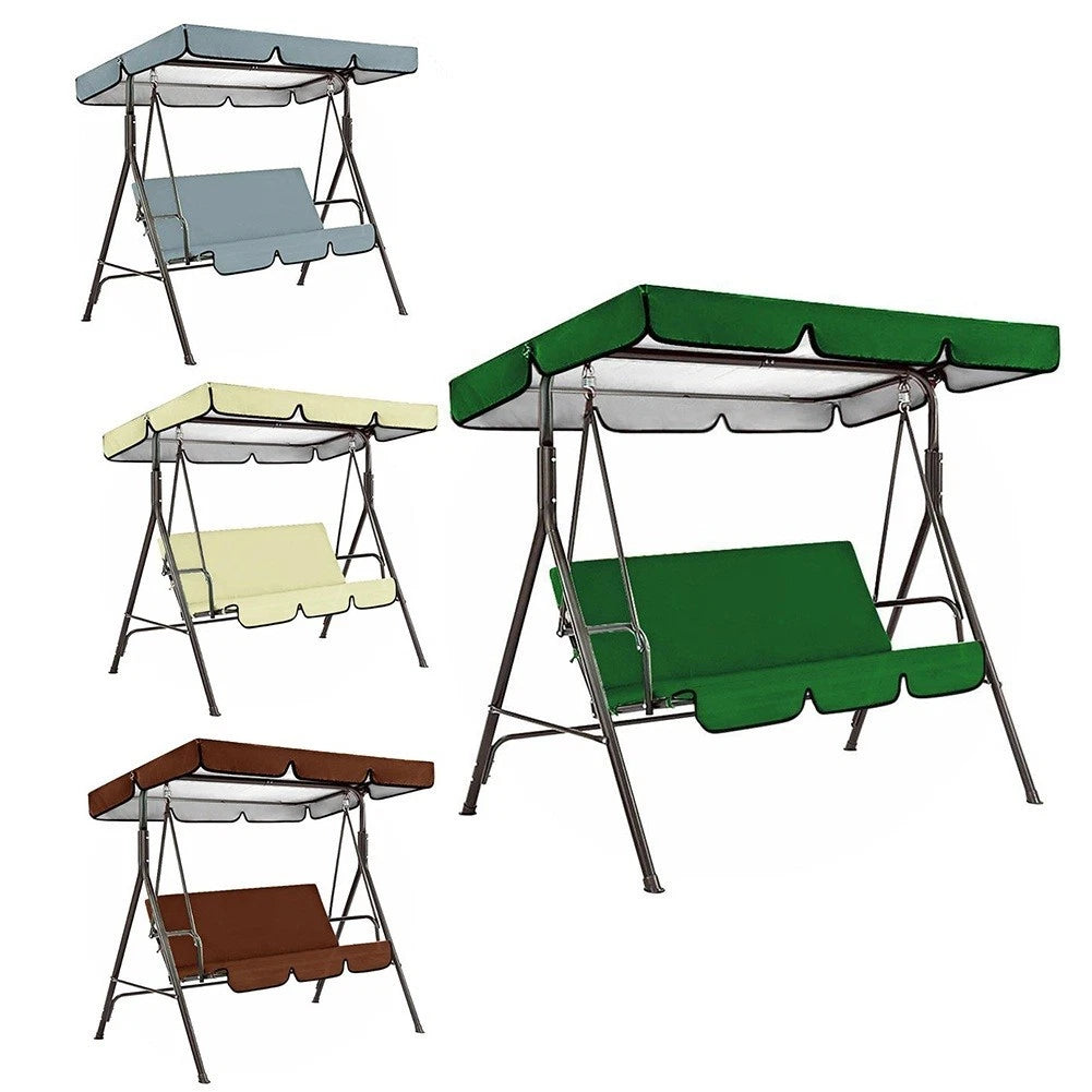 Water Resistant Swing Canopy and Chair Covers for Outdoor Relaxation