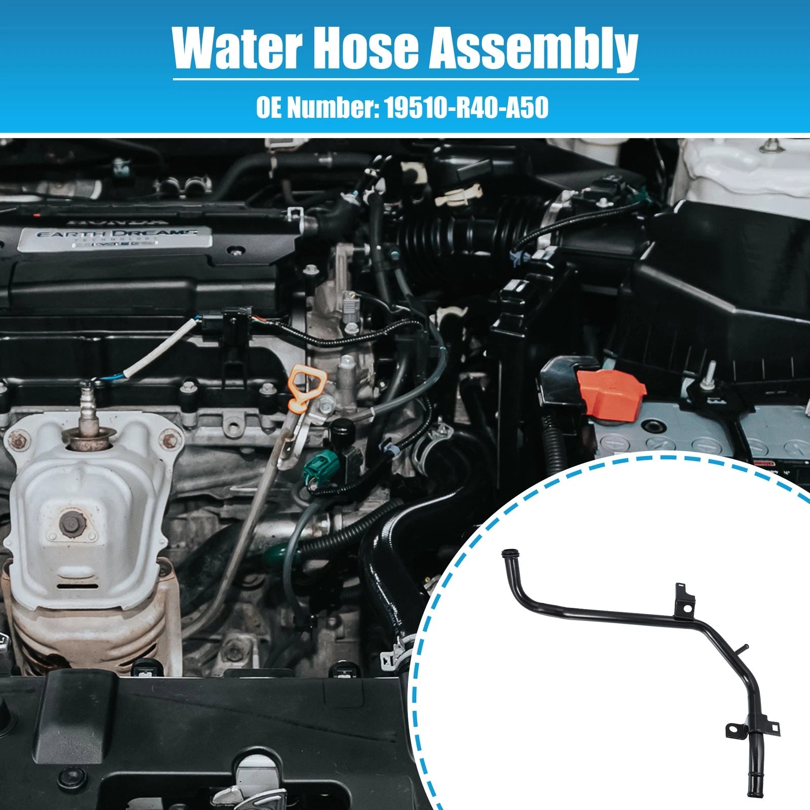 Engine Heater Pipe Replacement for Honda Odyssey Accord (2011–2017)