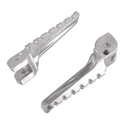 Front Footpegs Footrests Kit for Ducati Monster 696 796 (2009–2013) Silver