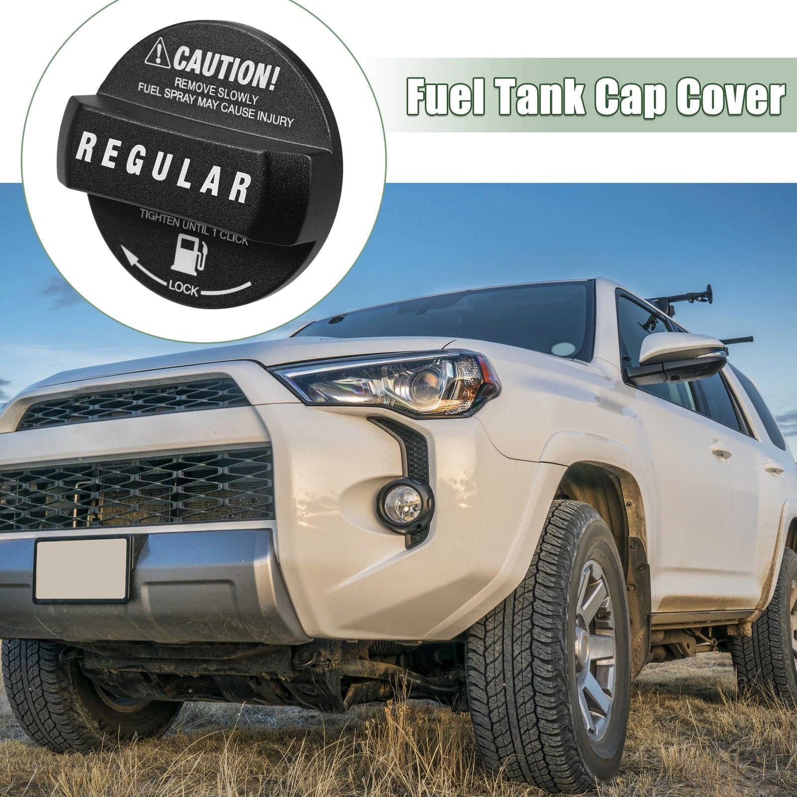 Fuel Tank Cap Cover Replacement for Toyota Hilux (2005–2015)