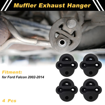 Set of 4 Exhaust Rubber Hanger Mounts for Ford Falcon (2002–2014)
