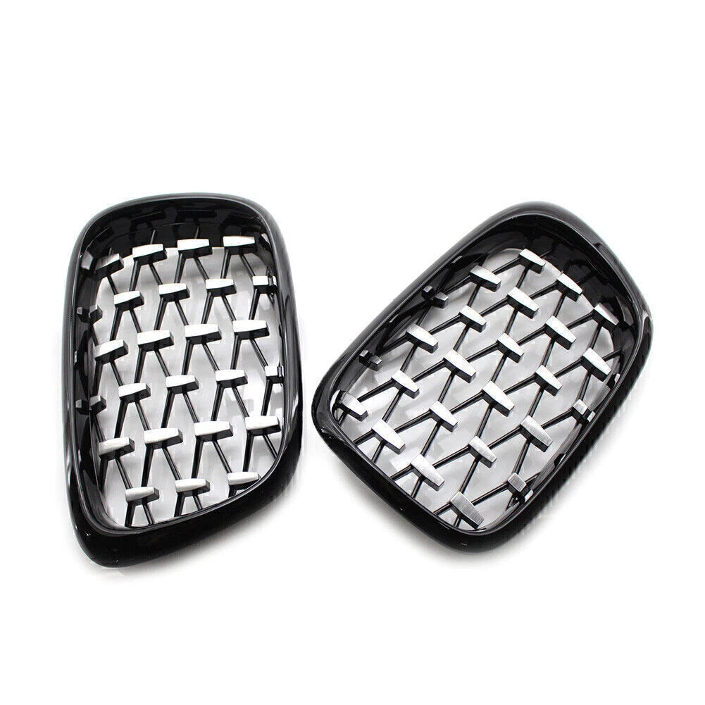 Honeycombe Style Mesh Front Bumper Grille For BMW E39 5-Series 1999 2000 - 2003