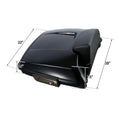 5.5'' Razor Trunk Backrest Pad for Harley Touring Electra Road Glide (2014–2026)