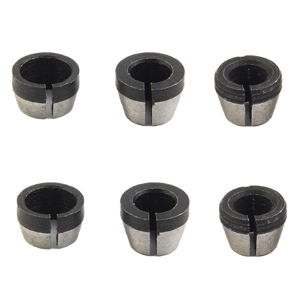 2X Collet Chuck Converter 6mm 8mm for Electric Router Bits