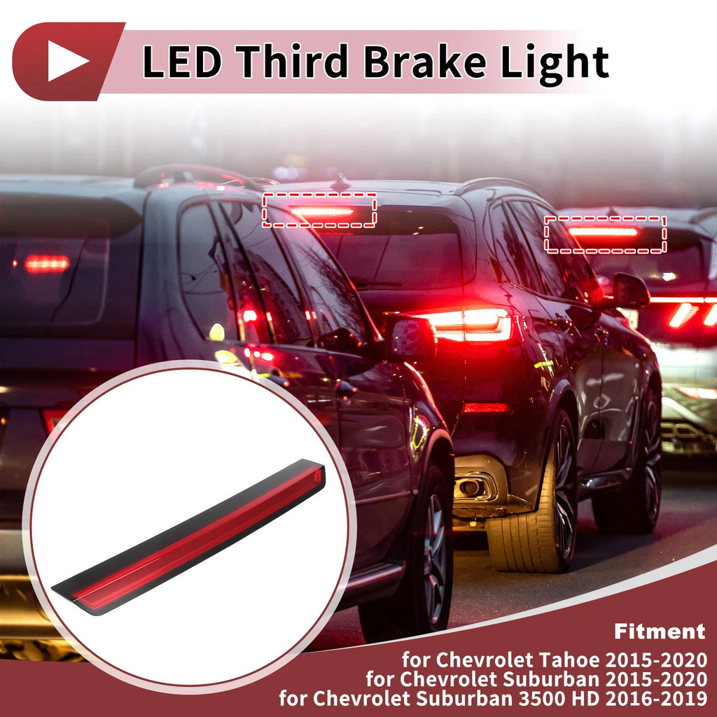 High Mounted LED Third Brake Light Replacement for Chevy Tahoe Suburban (2007–2014)