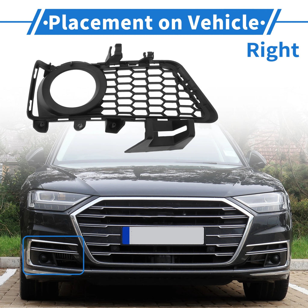Front Right Fog Light Grille Replacement for BMW 3 Series (2012–2018)