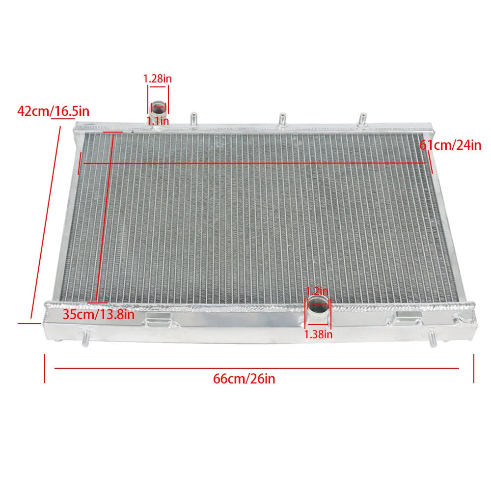 Aluminum Engine Cooling Radiator for Dodge Neon 2.4L Turbo (2003–2005)