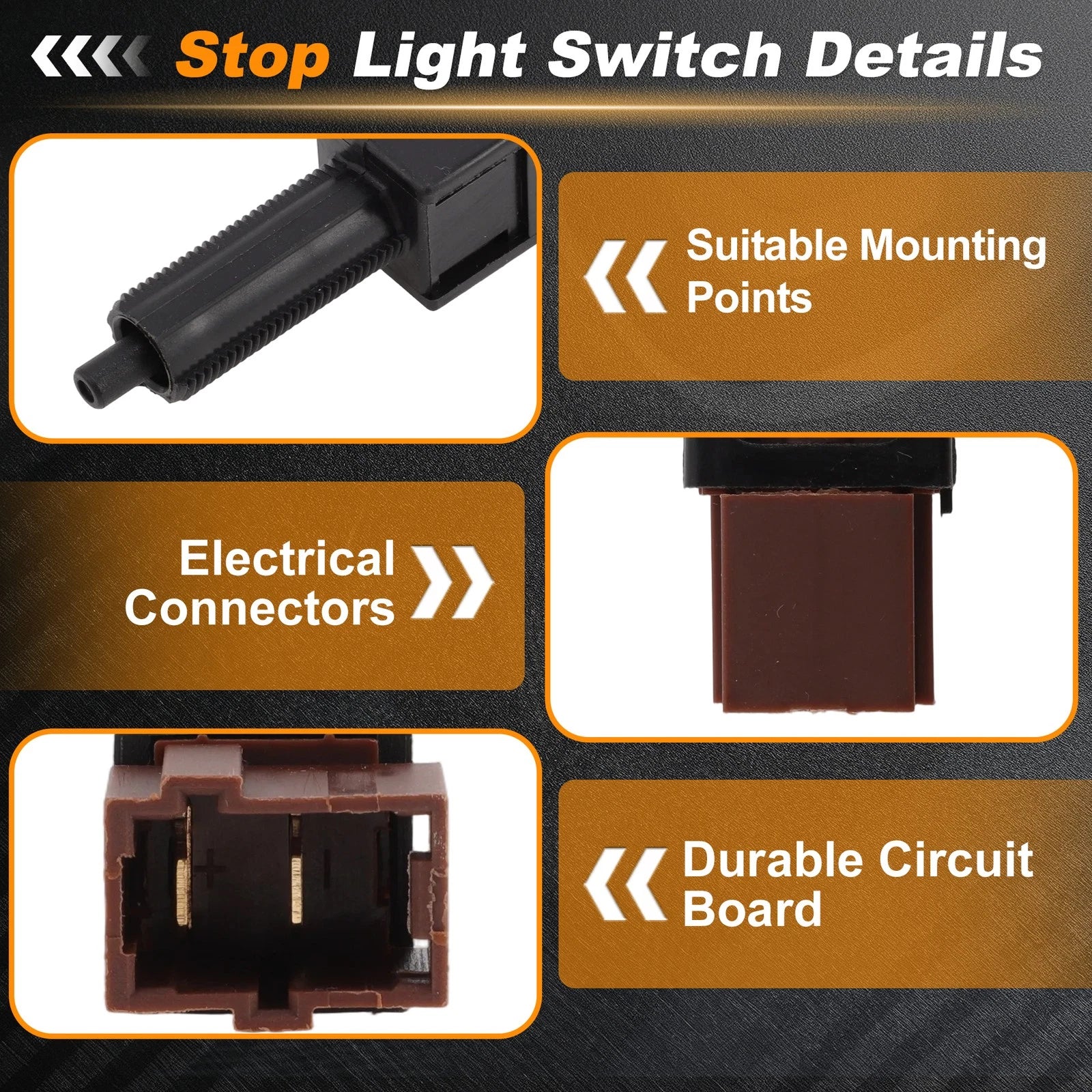 Brake Light Switch for Nissan Altima (2007–2012) 253003RA0A
