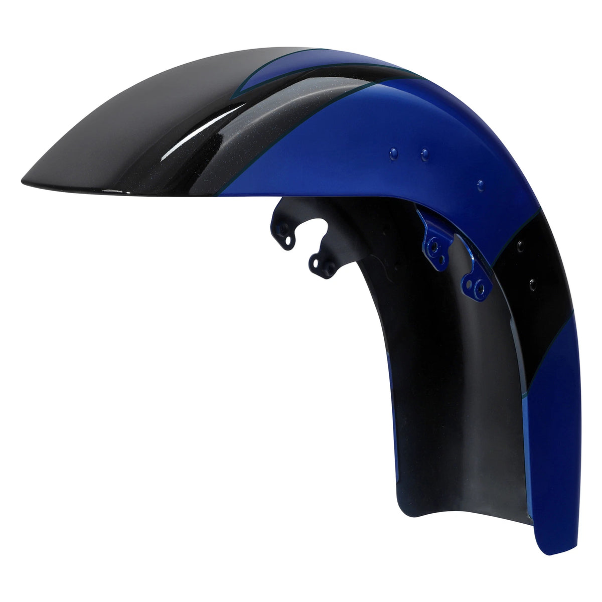 Front Fender for Harley Road Street Glide (2014–2024) Candy Cobalt/Indigo Ink