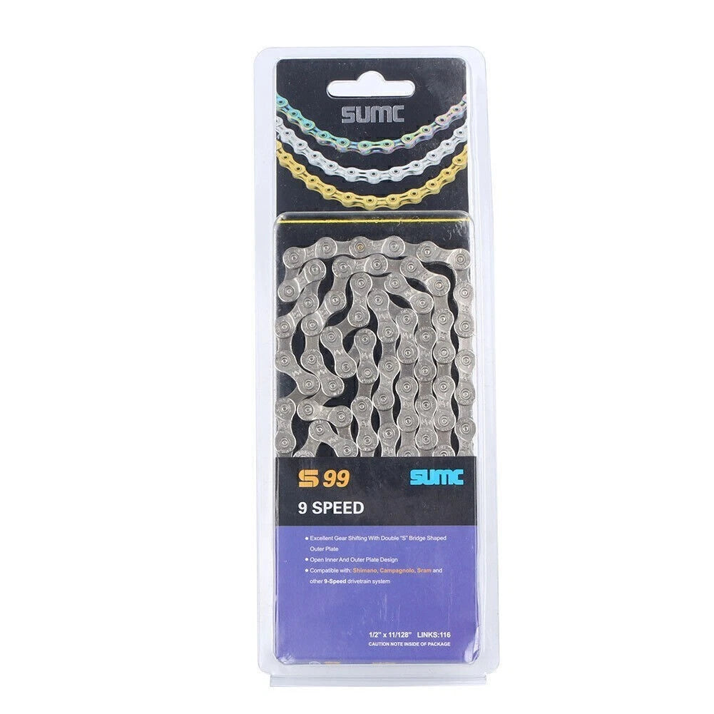 1x 9 Speed Chain for MTB Road Bike 116L