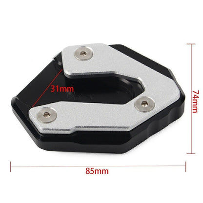 CNC Kickstand Side Stand Enlarger Plate for Yamaha MT09 Tracer (2015–2017)