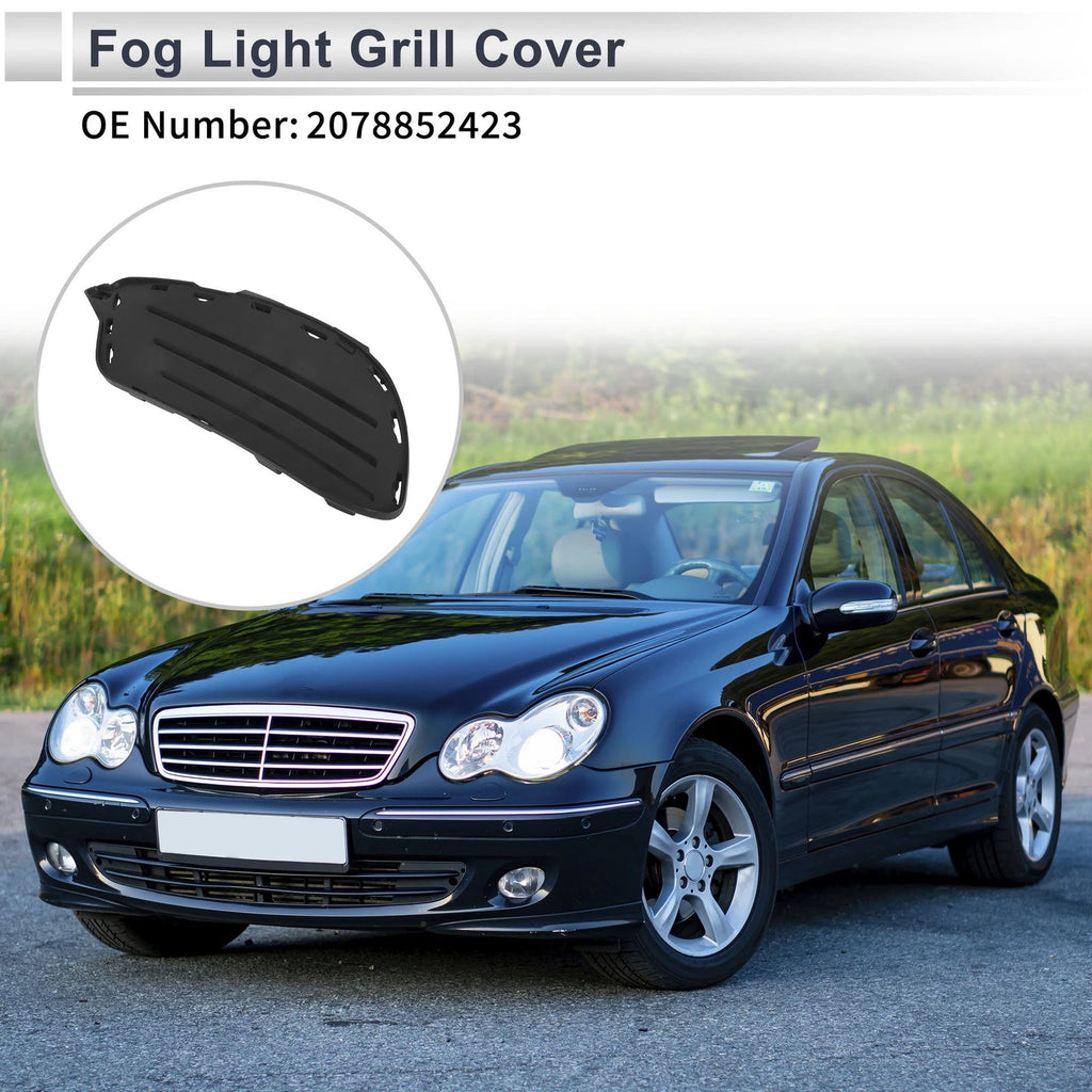Front Left Fog Light Grill Replacement for Mercedes Benz E-Class W207 (2013–2016)