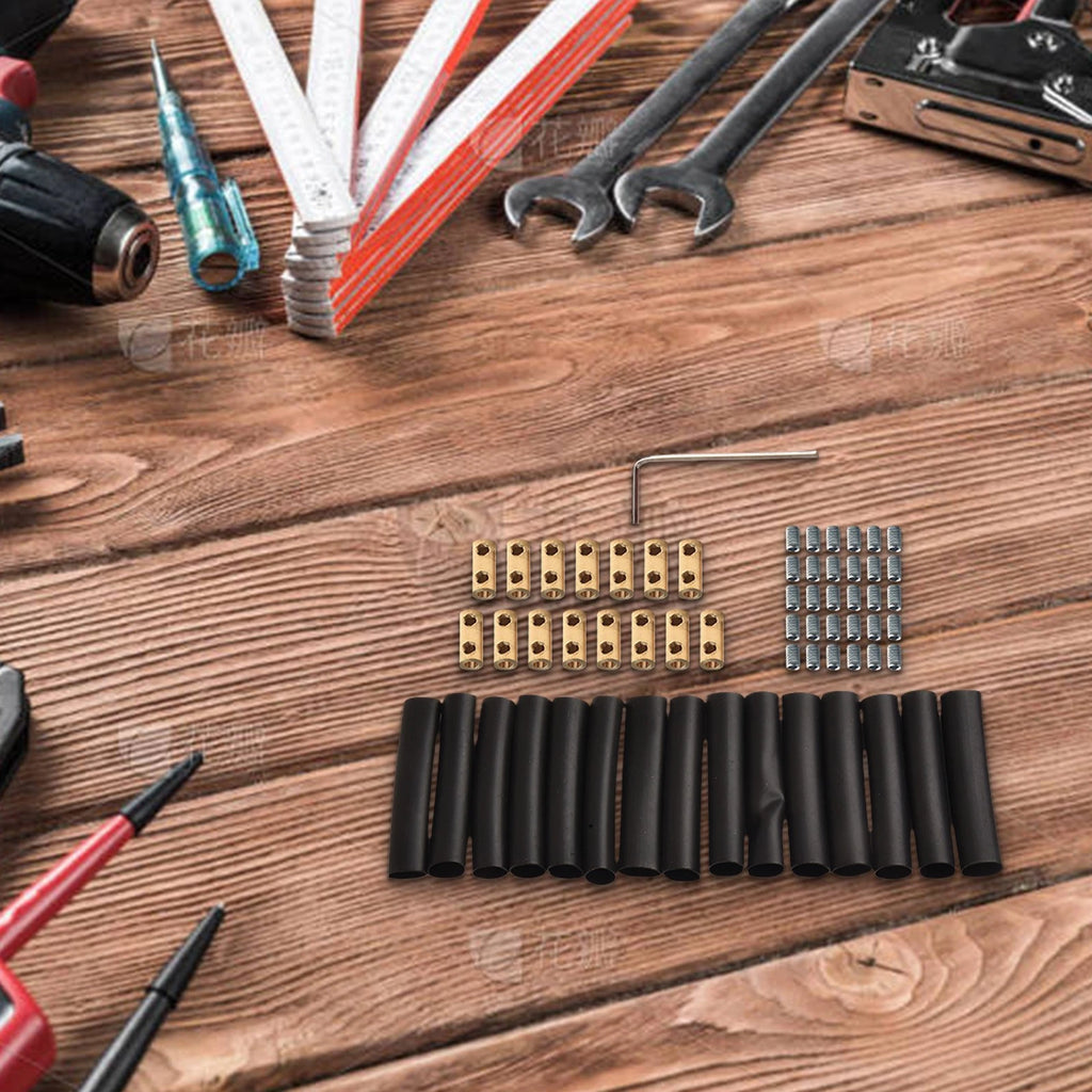Wire Splice Kit with Shrink Tubes and Screws for Easy Install