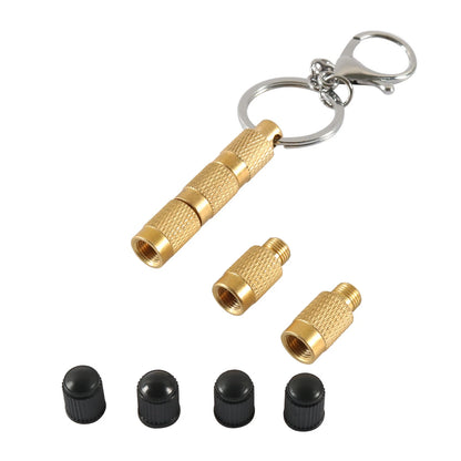 4 in 1 Solid Brass Tire Deflator Tool Kit for Auto Accessories