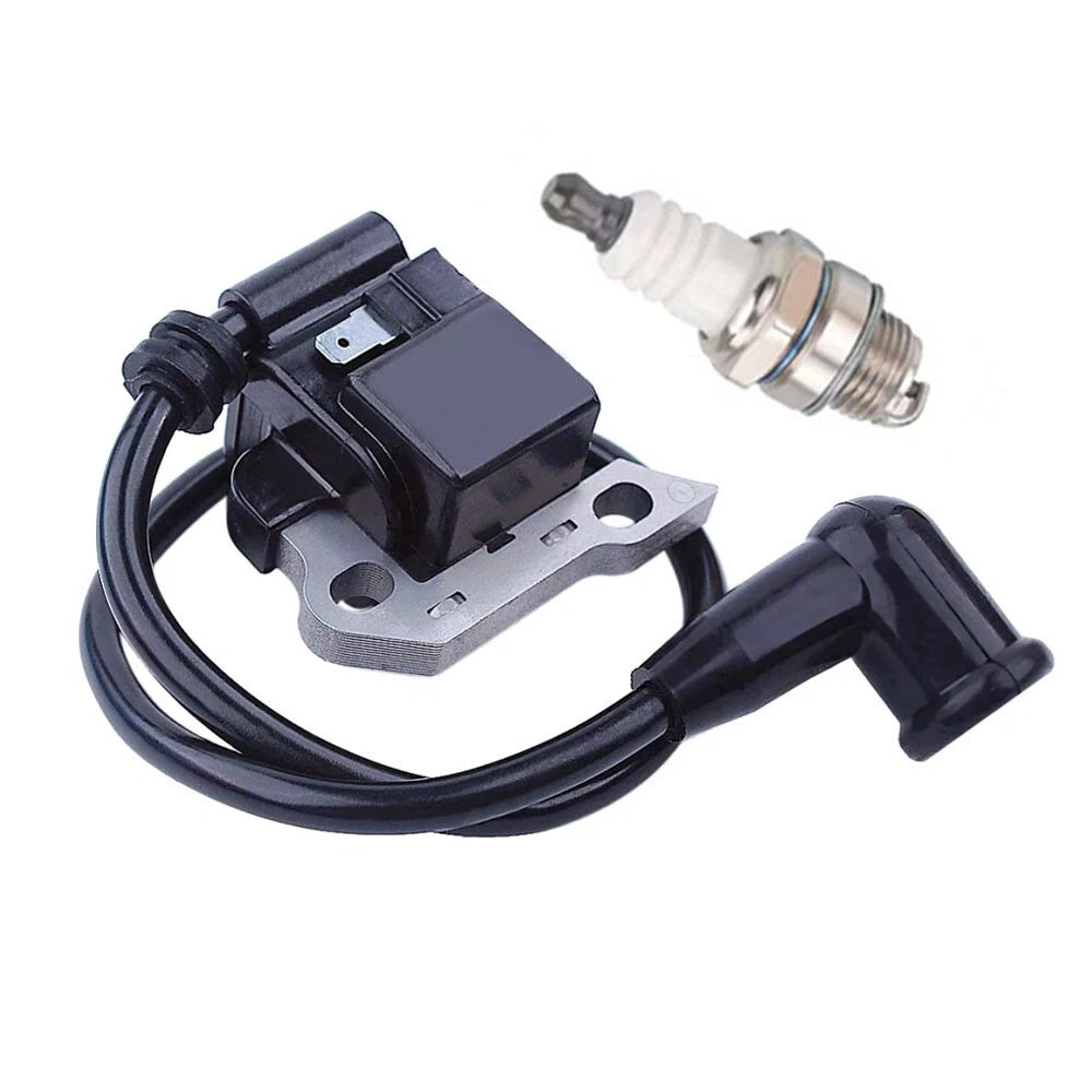 Ignition Coil Spark Plug for Stihl BR340L BR380 BR420 BR420C SR320 (N/A)