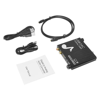 24-Bit 192 kHz Optical Digital to Analog Audio Converter for