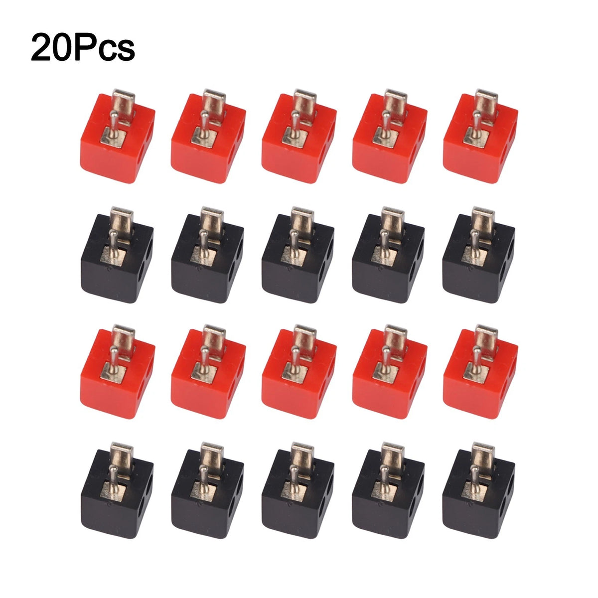20PCS 2 Pin Audio Video Adapters for Home Theater Systems