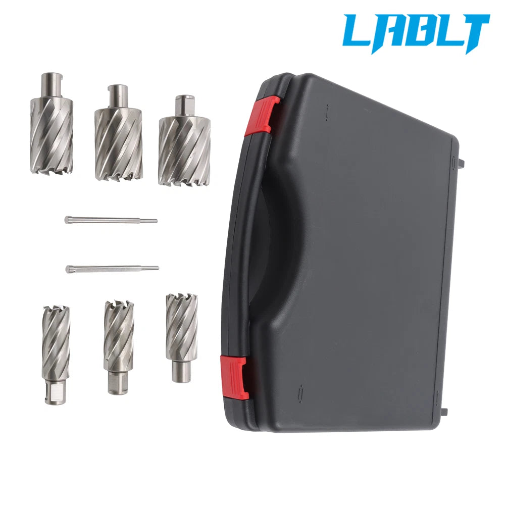 6-Piece Annular Cutter Set for Universal Magnetic Drill (2" Depth)