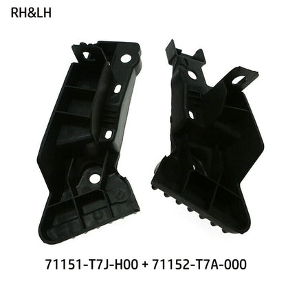 Pair Front Bumper Beam Upper Right & Left For Honda HR-V 71151T7JH00 71152T7A000