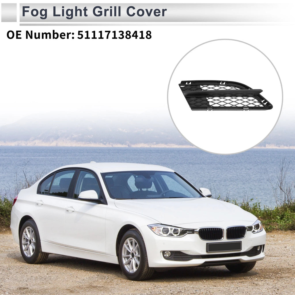 Front Right Fog Light Grill Replacement for BMW 335i (2008–2012)