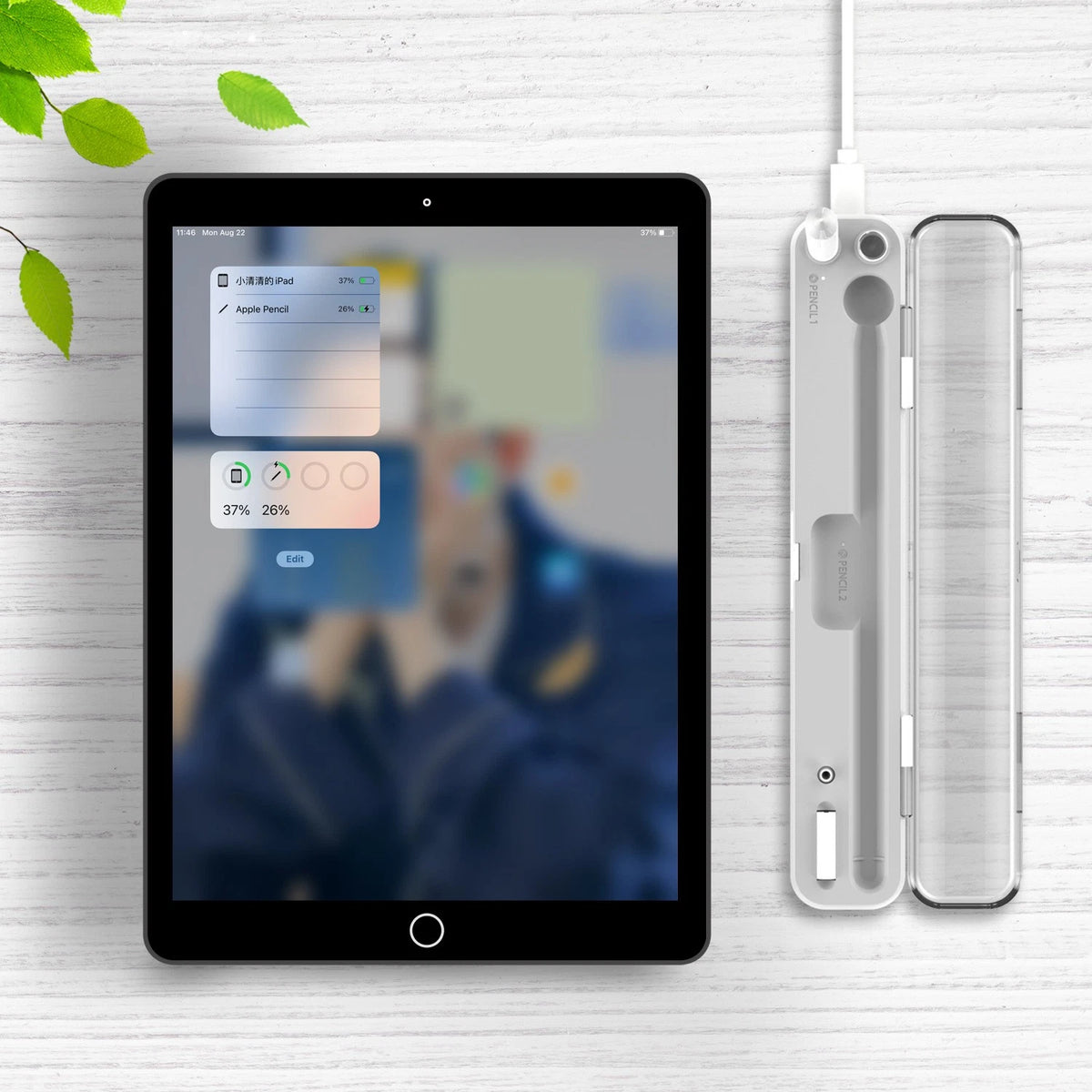 Wireless Charger Dock Holder for iPencil 2/1