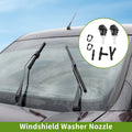 Windshield Washer Nozzle with Hose Connector for Hyundai Santa Fe (2013–2018)