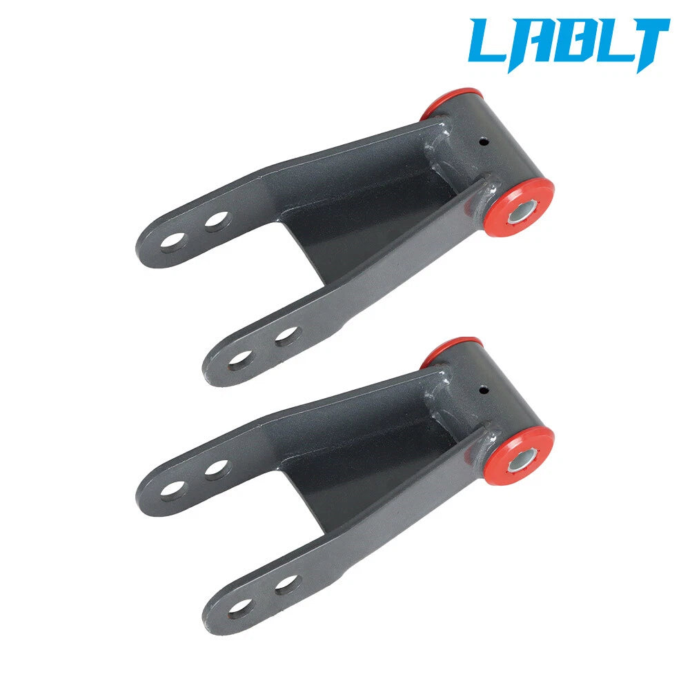 Adjustable Drop Kit Shackles for Ford F150 (1973–1996) LABLT 1-2"