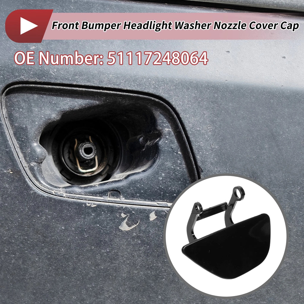 Washer Nozzle Cover Cap Front Right for BMW 535i GT (2010–2017)