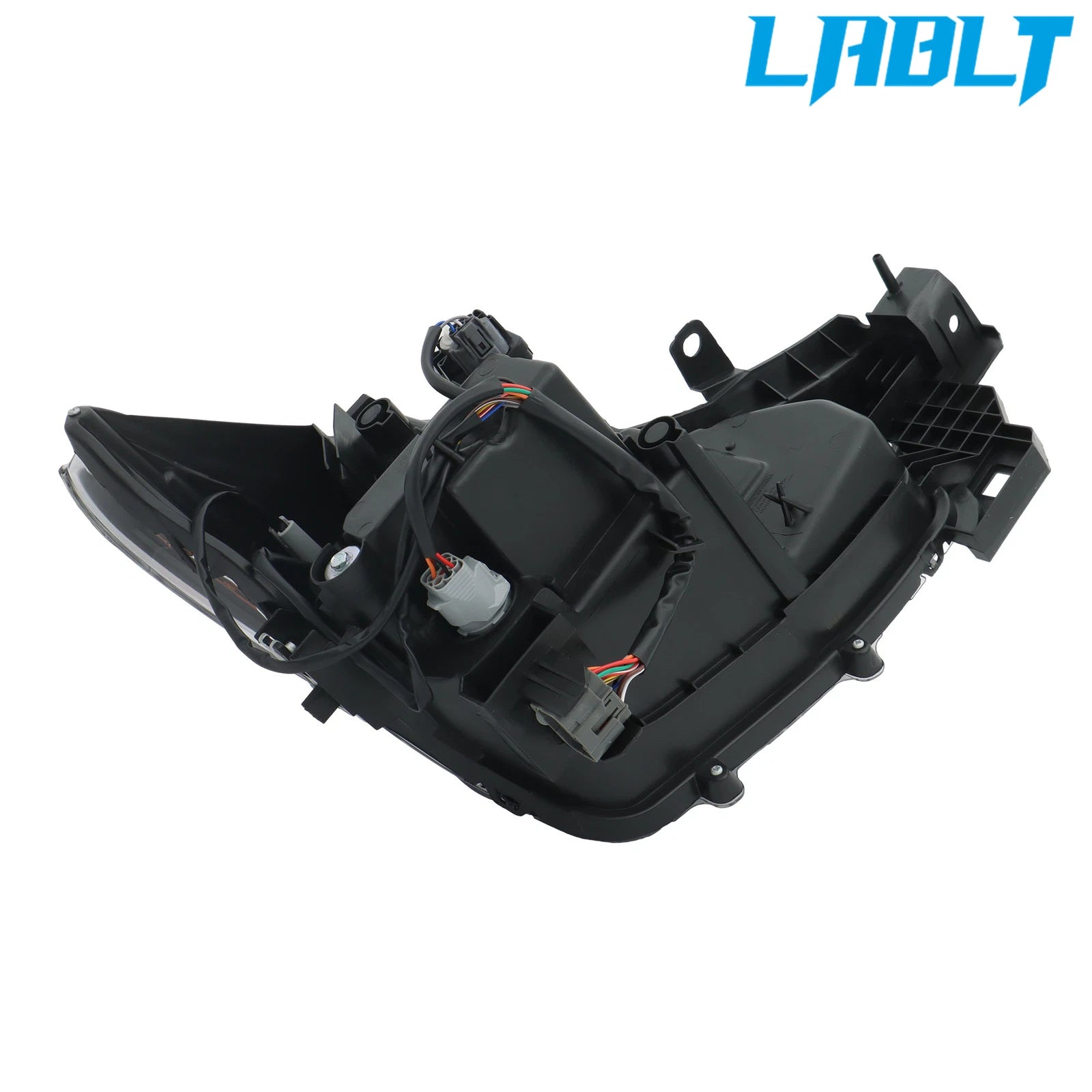 Left Headlight for Mazda CX-9 (2016–2021) LABLT LED Black Headlamp