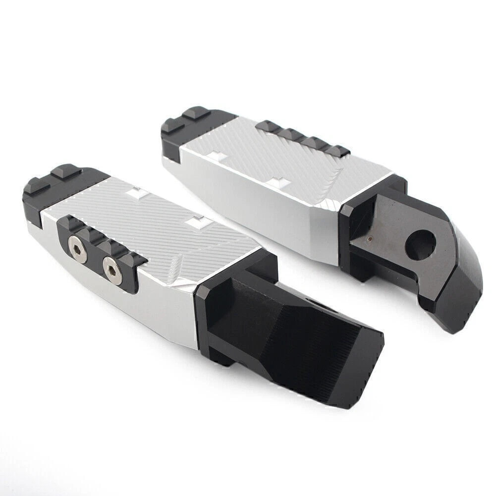 Footrests Pedal Pads for Yamaha FZ1 YZF R3 (2006–2020) Silver