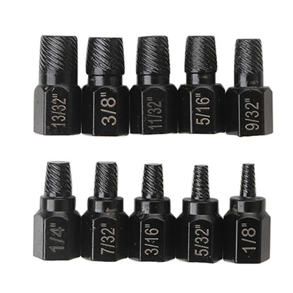 10Pcs Damaged Screw Extractor Set for Universal Use (All Years)