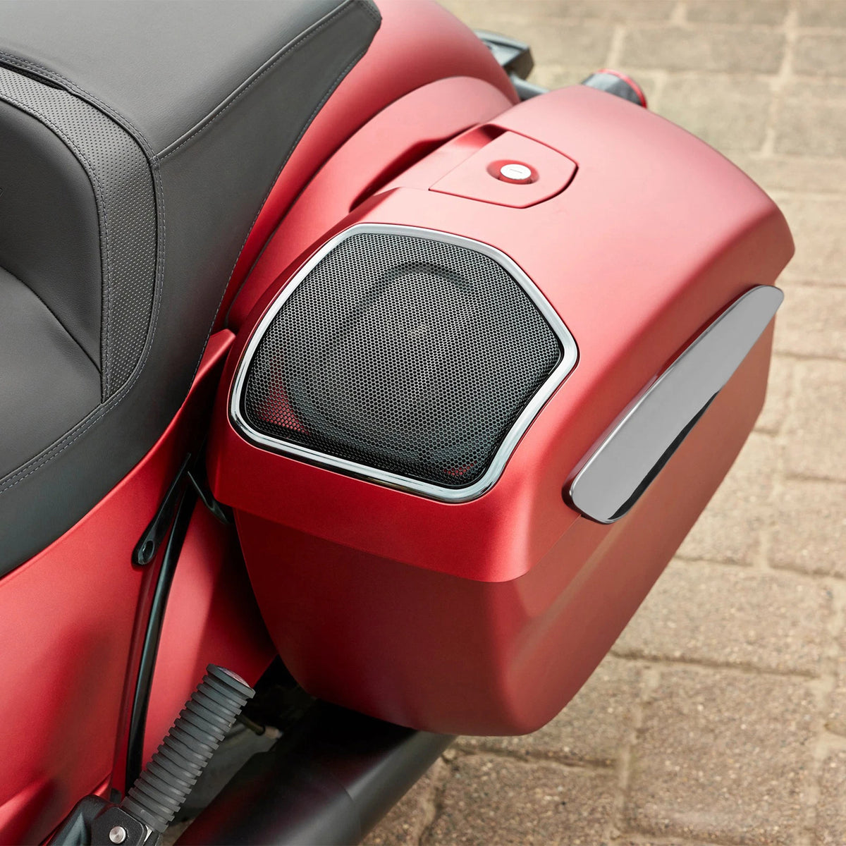 Saddlebag Lid Speaker Grills for Indian Chieftain Dark Horse Limited (2019–2025)