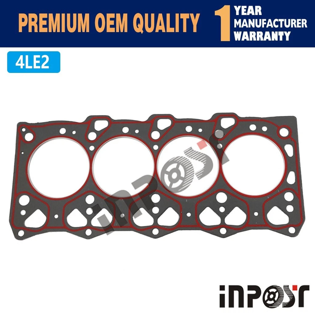 Cylinder Head Gasket for Isuzu 4LE2 Mini Excavator (Graphite)