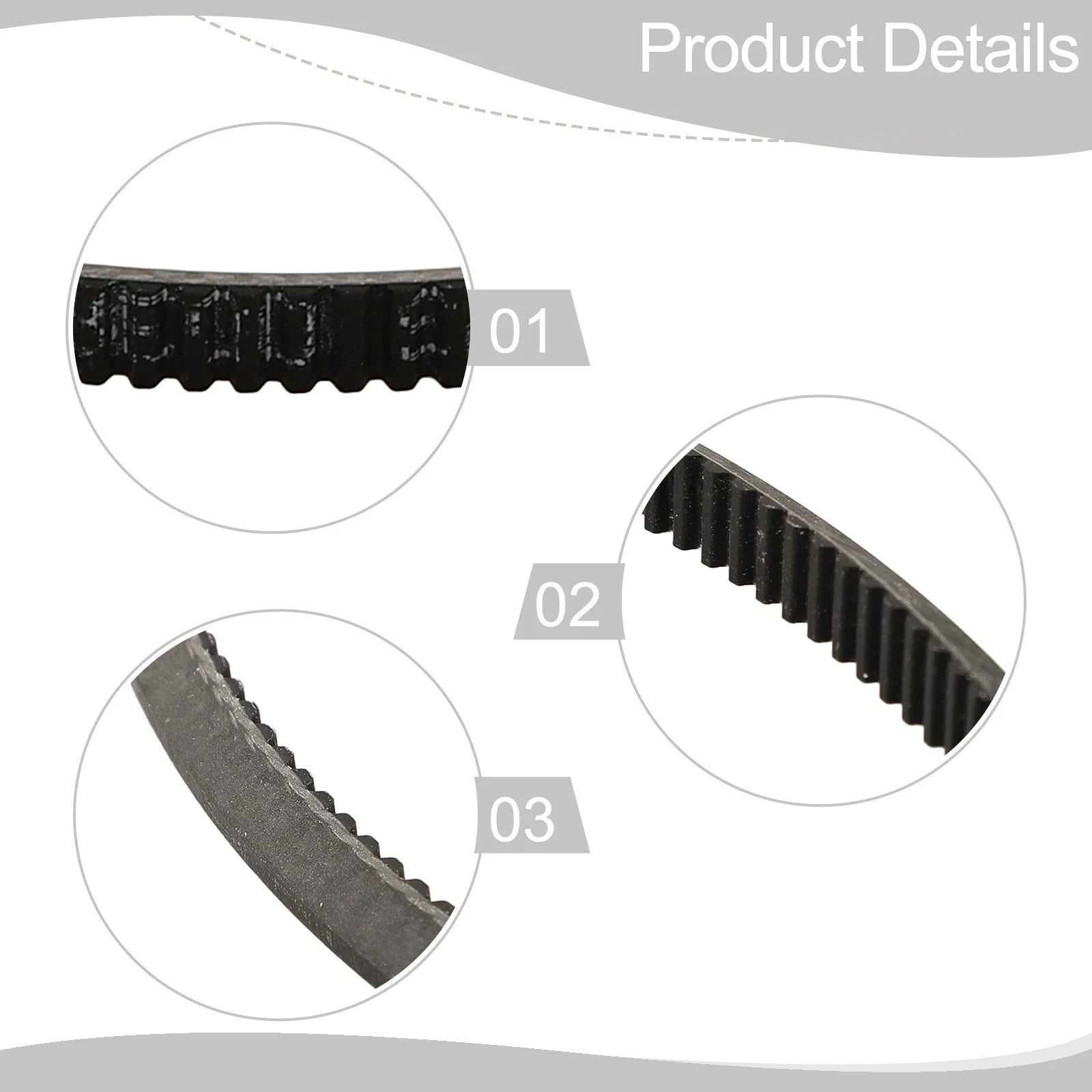 Lathe Drive Belt for Multiple Models (Excellent Stretch Performance)