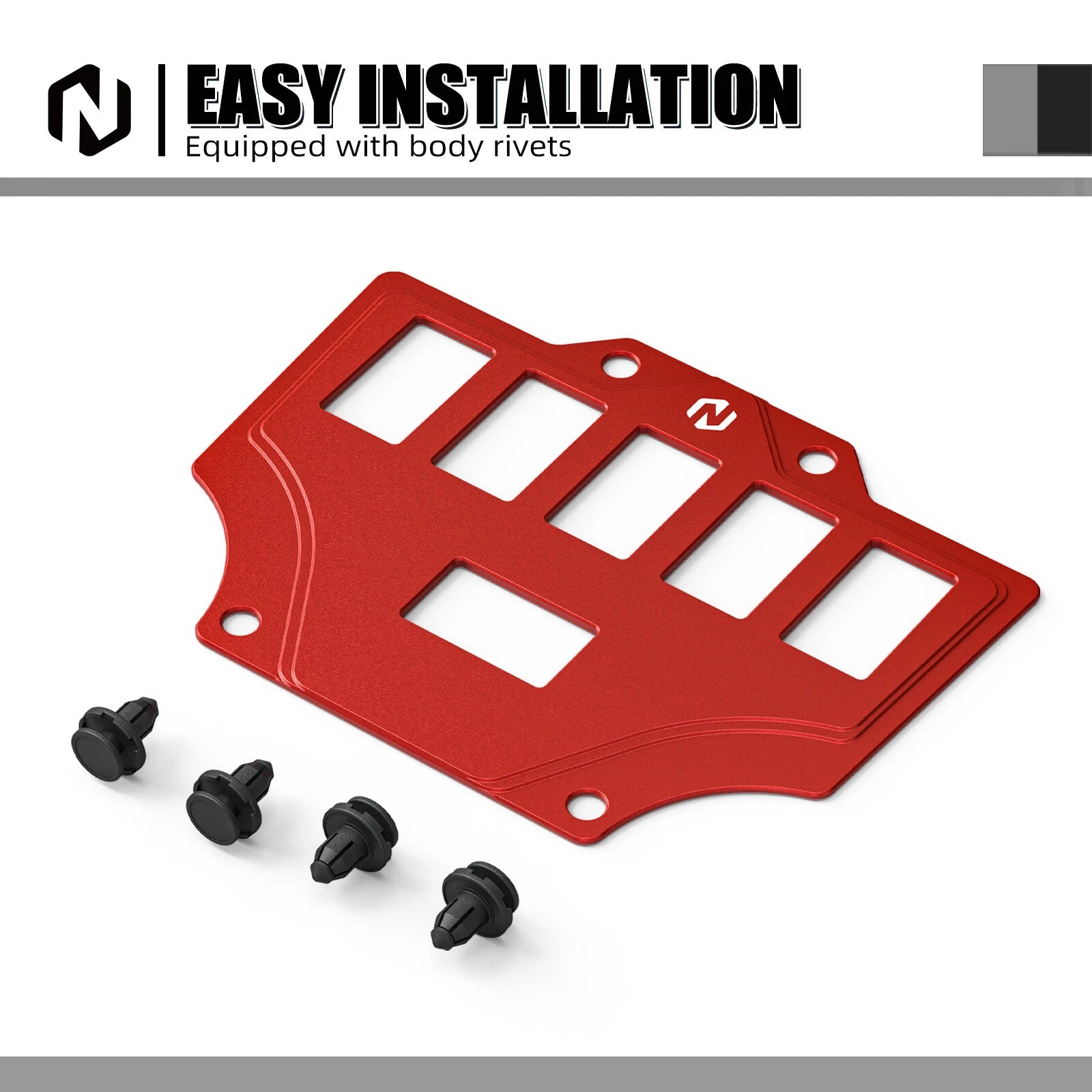 Center Dash Console Rocker Switch Plate Panel for Honda Talon 1000X (2019–2024)