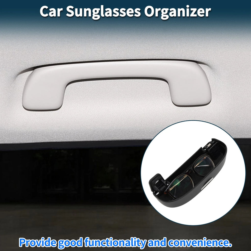 Car Sunglasses Case for Volkswagen T-Roc 2017–2024 ABS Black