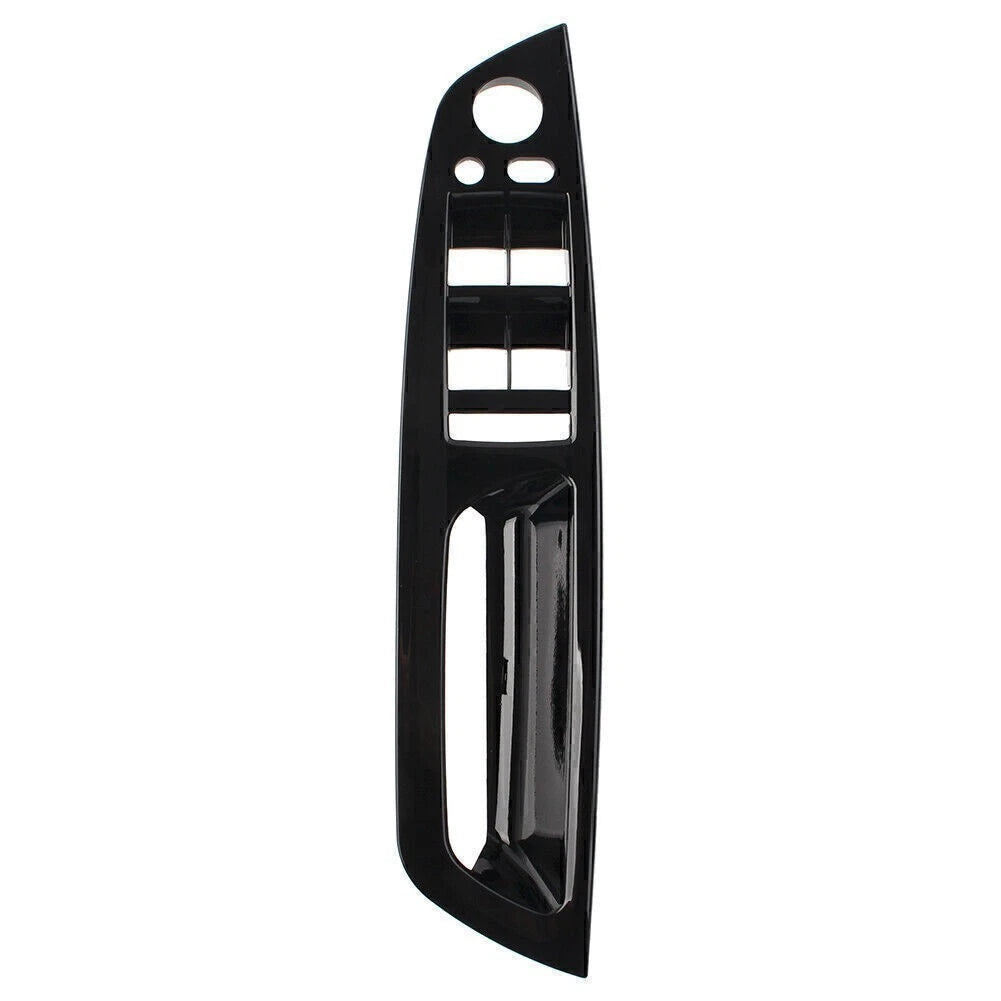 Gloss Black Inner Door Handle Panel Trim Cover for BMW X5 X6 (2007–2013)