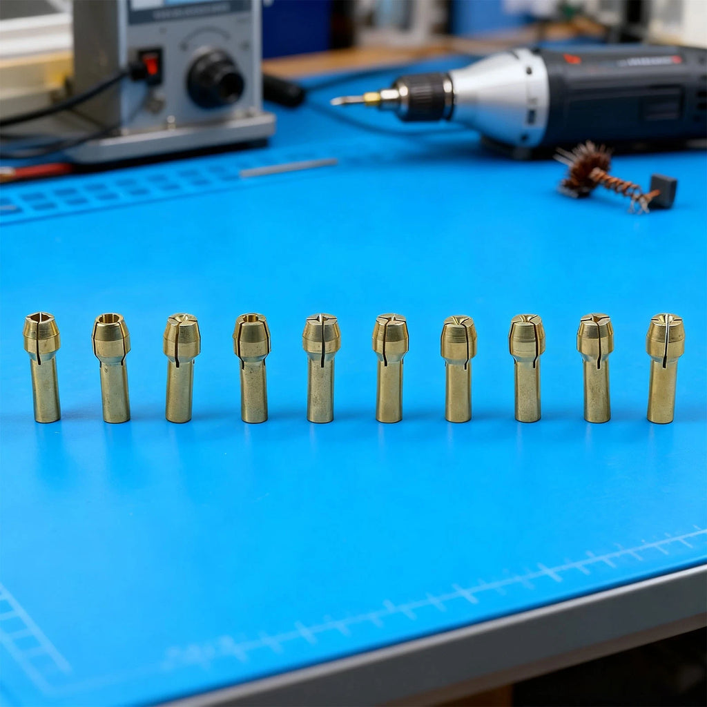 Brass Chucks Adapter for Home Projects (Enhanced Clamping Range)